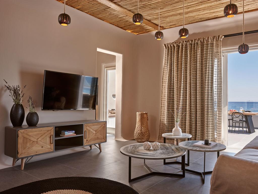 Incognito Beach Villa Santorini Kamári Exterior foto