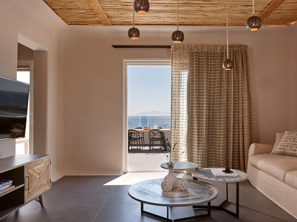 Incognito Beach Villa Santorini Kamári Exterior foto
